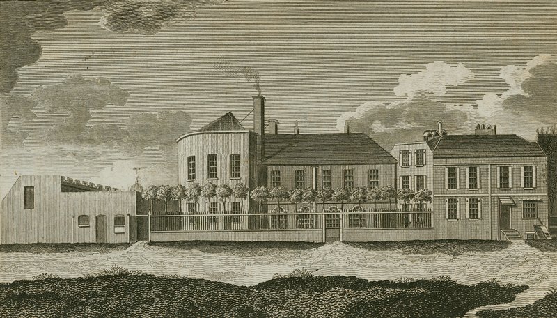 Old White Conduit House, Pentonville, London by English School