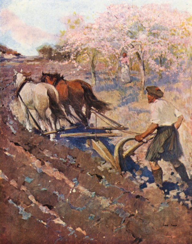 Ontario, a Glengarry Settler by English School