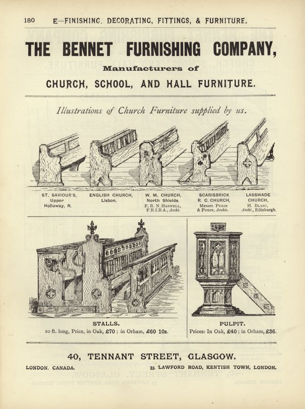 Page from The Architects, Surveyors and Engineers Compendium 1892 by English School