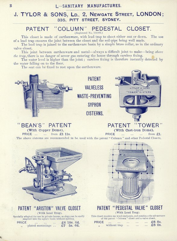 Page from The Architects, Surveyors and Engineers Compendium 1892 by English School
