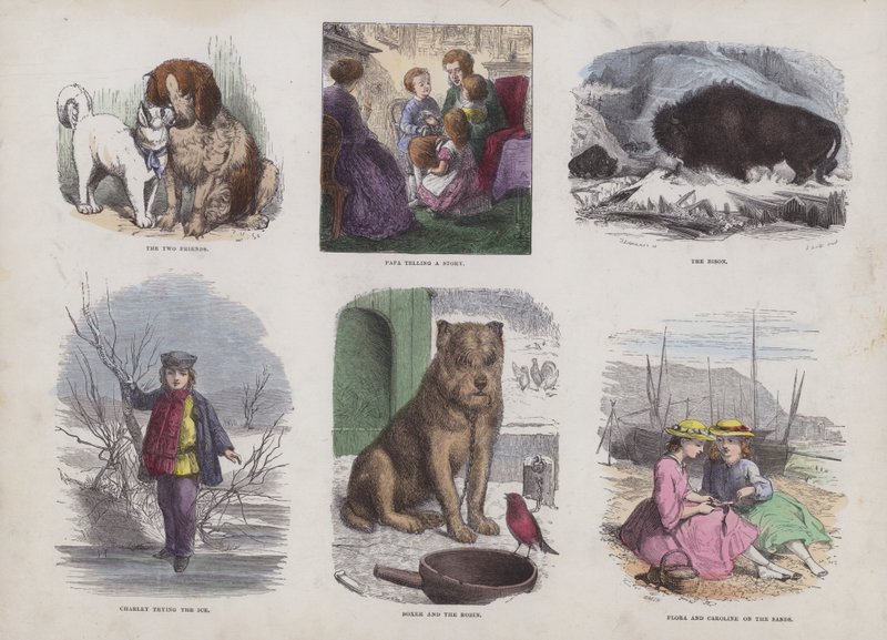 Page from the Attractive Picture Book by English School