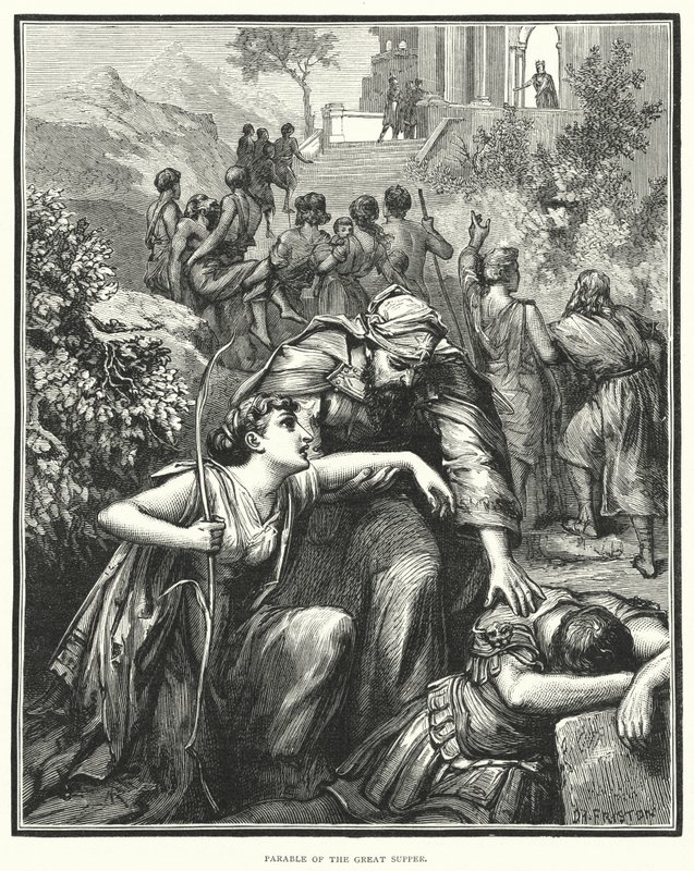 Parable of the Great Supper by English School