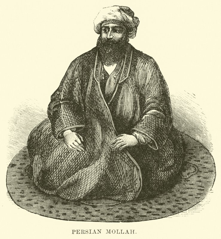 Persian Mollah by English School