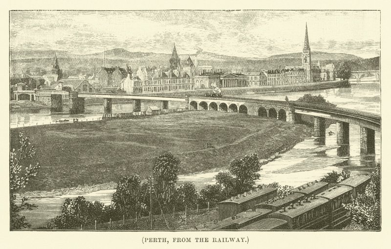Perth, from the Railway by English School