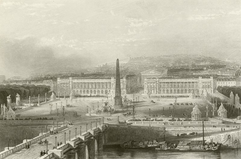 Place de la Concorde, Paris by English School