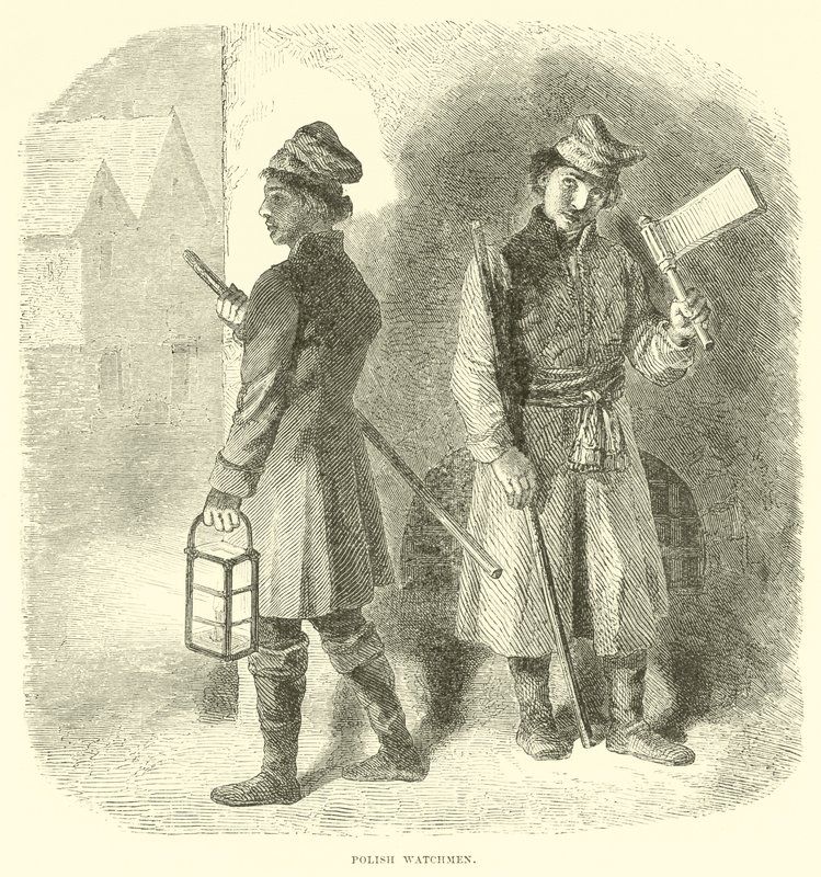 Polish watchmen by English School