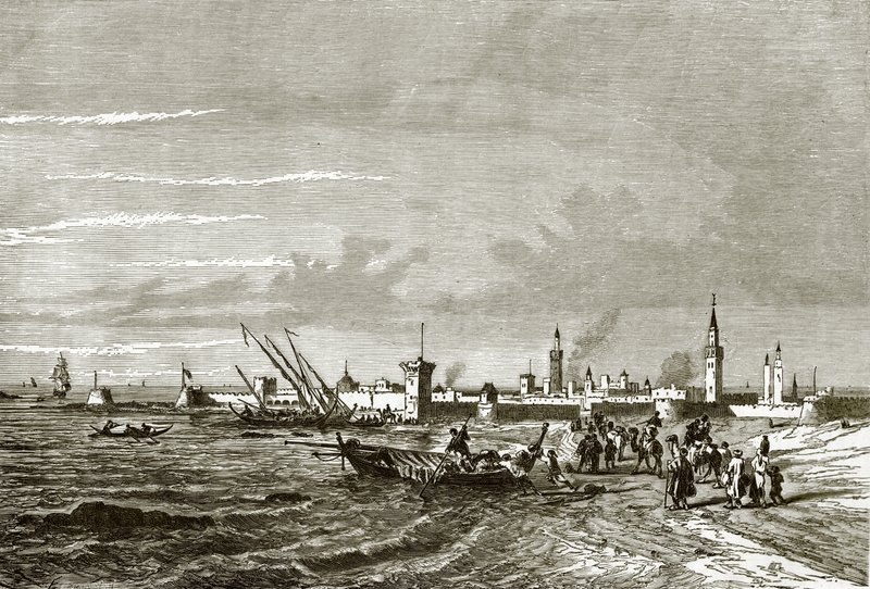 Port of Mogador by English School