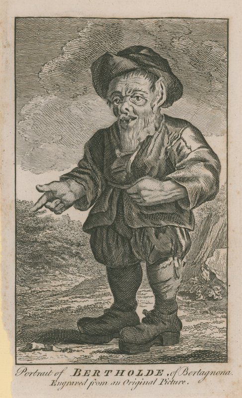 Portrait of Bertholde of Bertagnona by English School