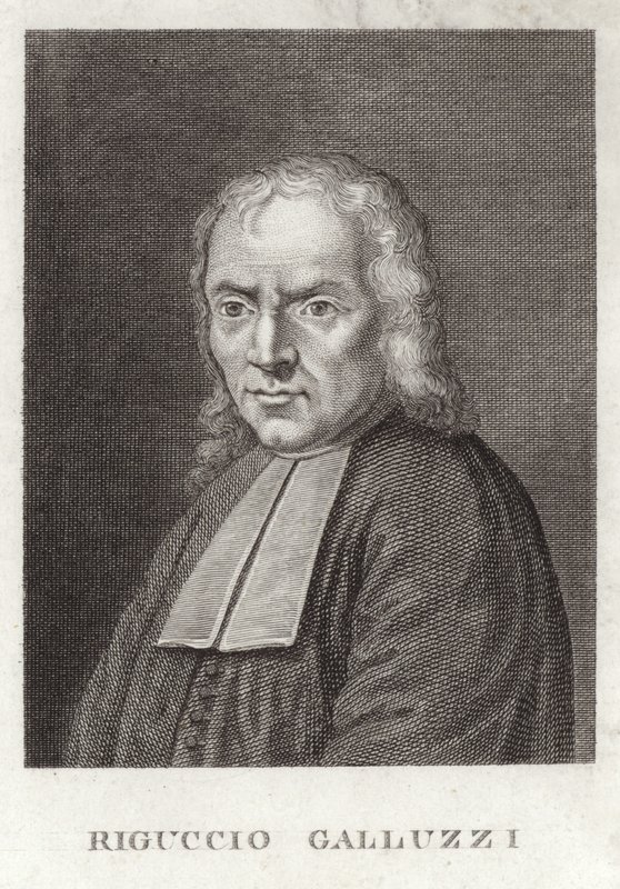 Portrait of Jacopo Riguccio Galluzzi by English School