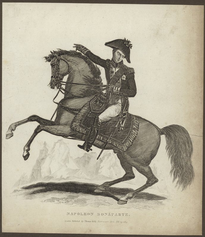 Portrait of Napoleon Bonaparte by English School