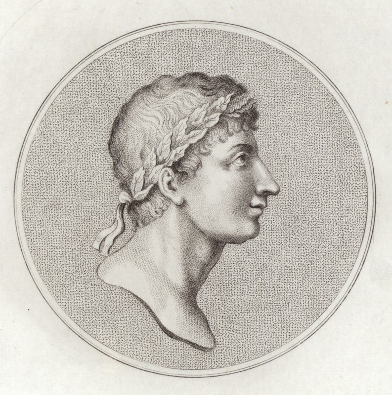 Portrait of Ovid by English School