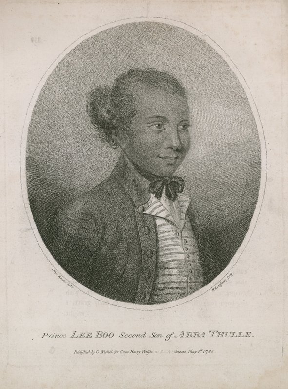 Portrait of Prince Lee Boo of Palau by English School