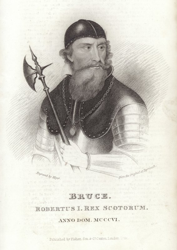 Portrait of Robert the Bruce by English School