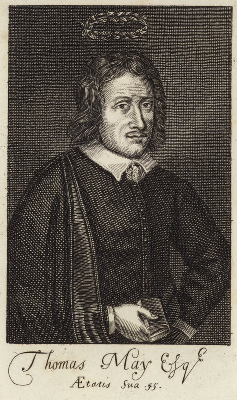 Portrait of Thomas May by English School