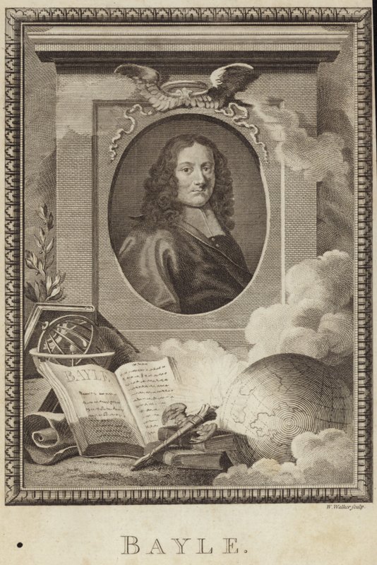 Portraits by Pierre Bayle by English School