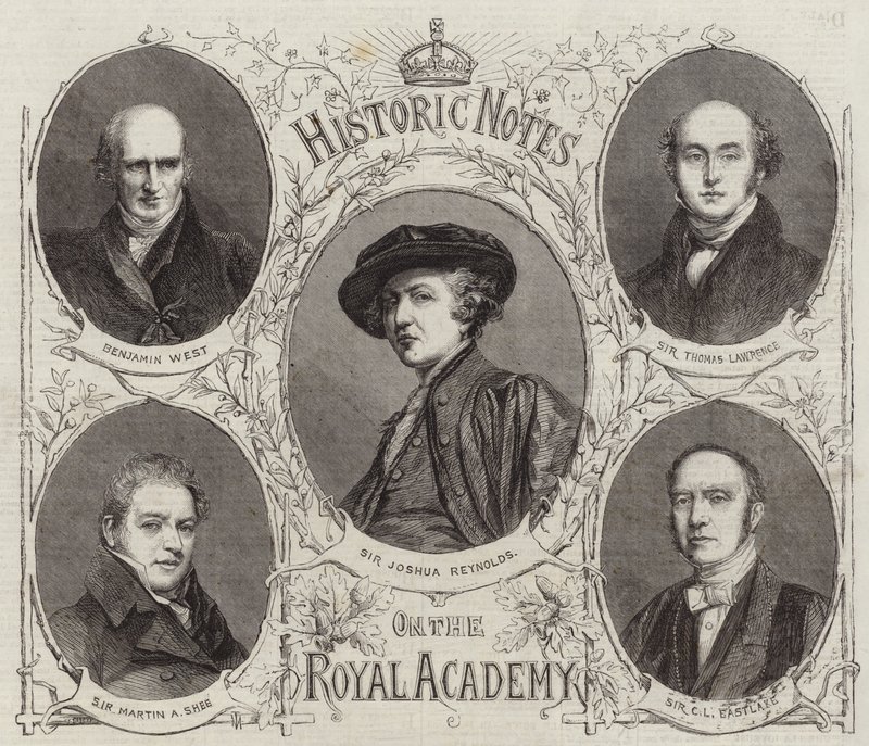 Portraits of the Presidents of the Royal Academy by English School