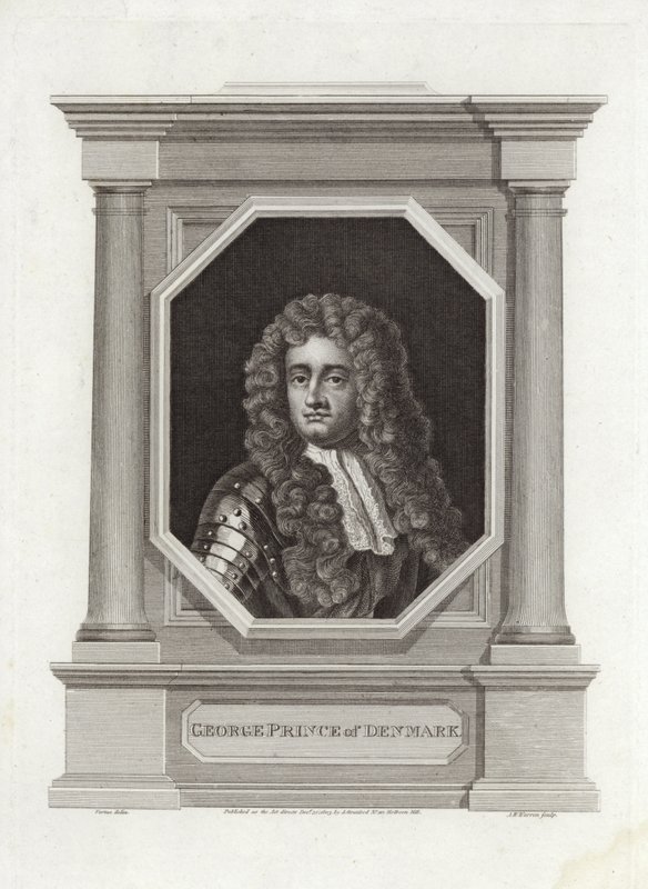 Prince George of Denmark by English School