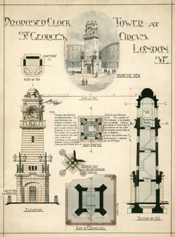 Proposed Clock Tower at St George
