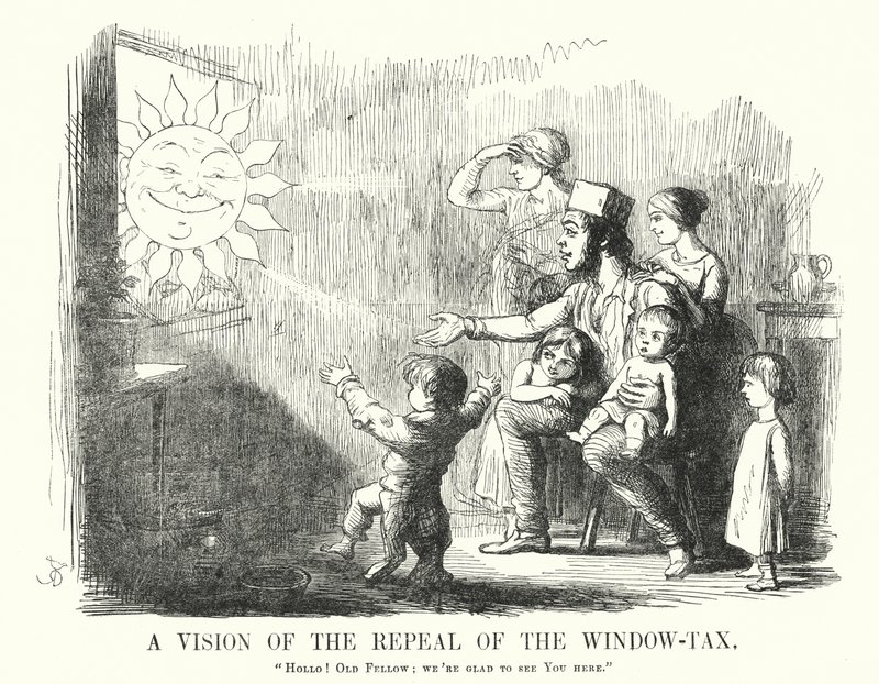 A Vision of the Repeal of the Window Tax by English School