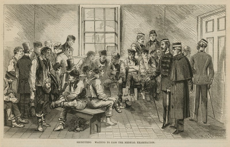Recruiting: Waiting to pass the medical examination by English School