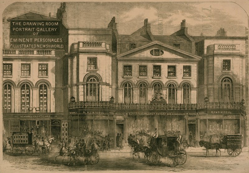Regent Street, London, east side by English School