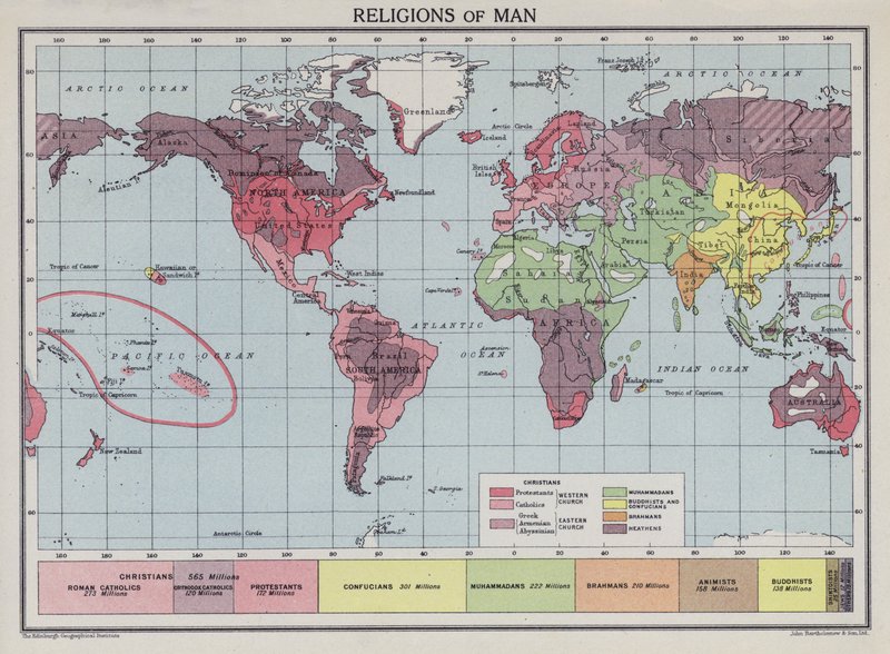 Religions of Man by English School