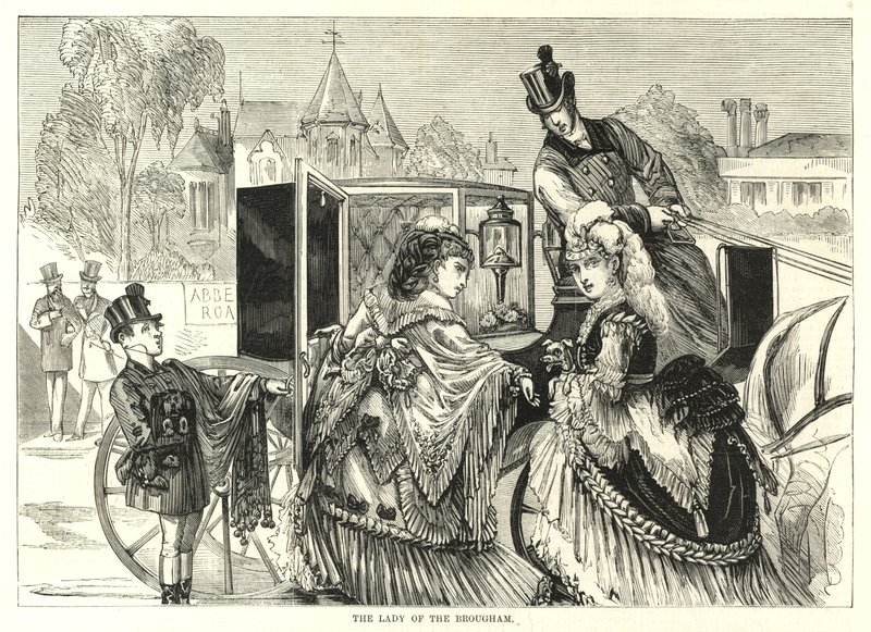 Representative Derby Women: The Lady of the Brougham by English School