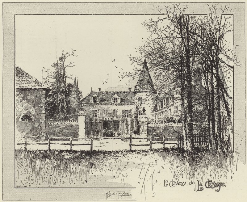 Residence of the Late M. Ferdinand de Lesseps by English School