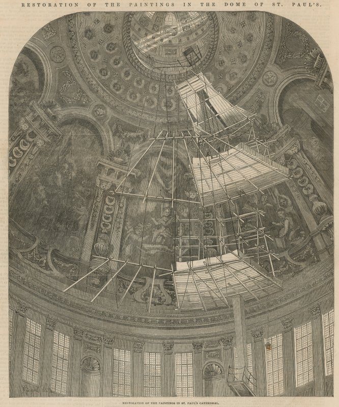 Restoration of the Paintings in the Dome of St Paul
