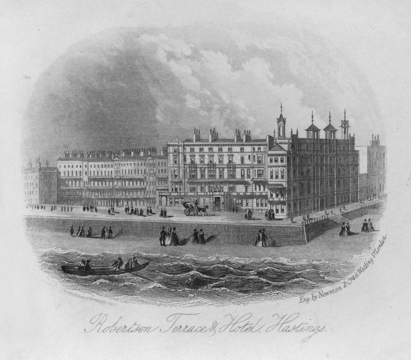 Robertson Terrace and Hotel, Hastings by English School