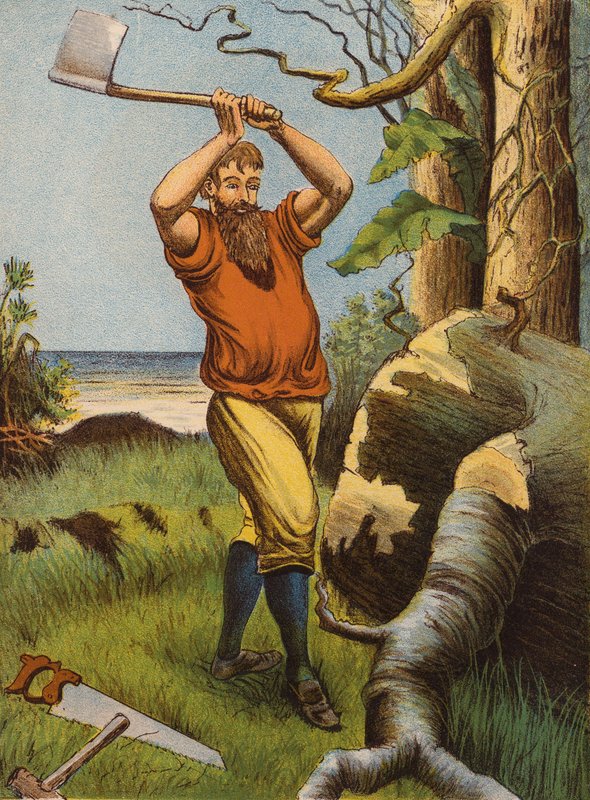 Robinson Crusoe by English School