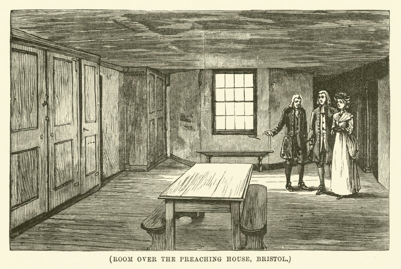 Room over the preaching house, Bristol by English School