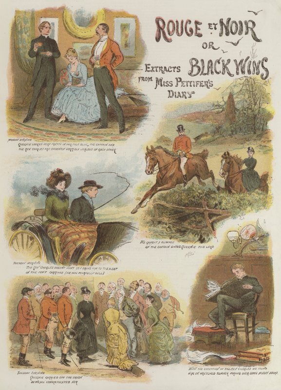 Rouge et Noir, or Black Wins, Extracts from Miss Pettifer