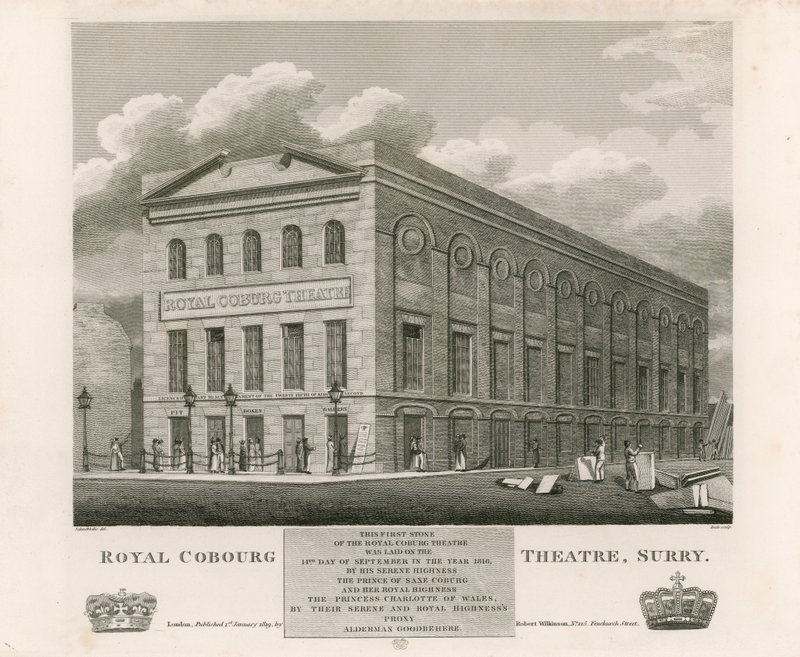 Royal Cobourg Theatre, Surrey by English School