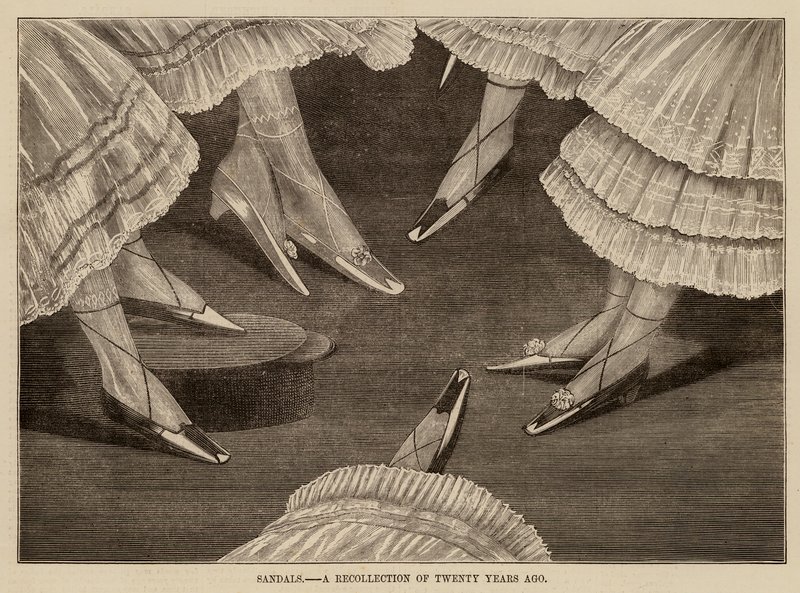 Sandals, a Recollection of Twenty Years Ago by English School