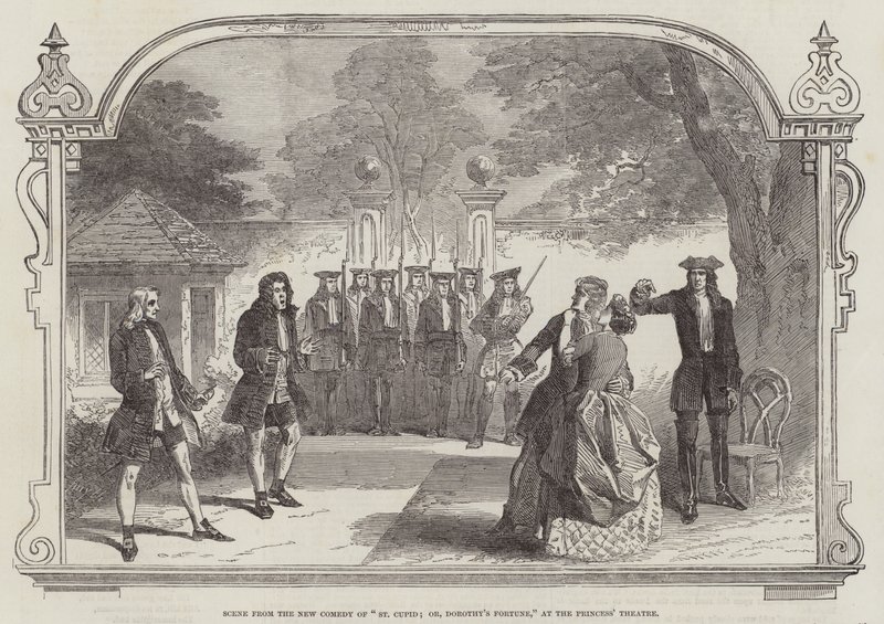 Scene from the New Comedy of 