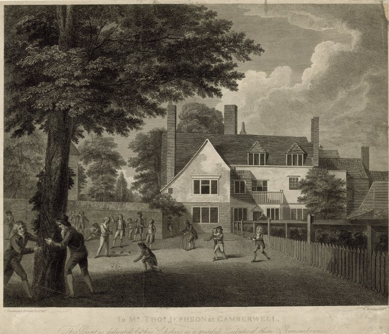 School of Dr. Thomas Jephson, Camberwell, London by English School