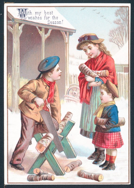 Seasons Greetings card by English School