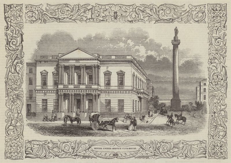 Senior United Service Club-House by English School