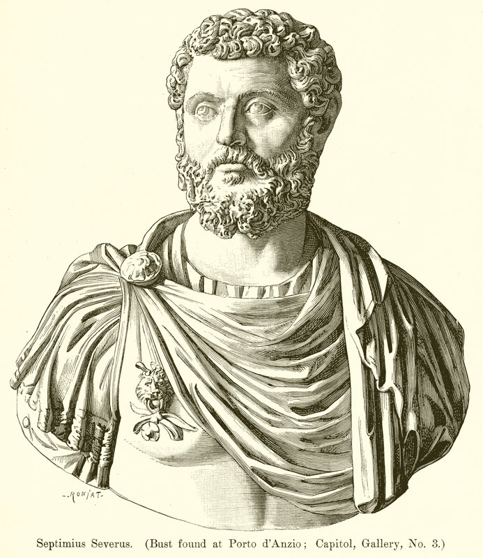 Septimius Severus (Bust found at Porto d