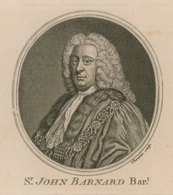 Sir John Barnard, Lord Mayor of London by English School