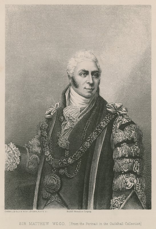 Sir Matthew Wood, Lord Mayor of London, 1809 by English School