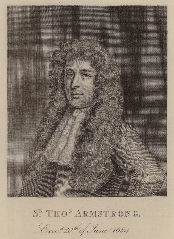 Sir Thomas Armstrong, English Soldier and Politician by English School