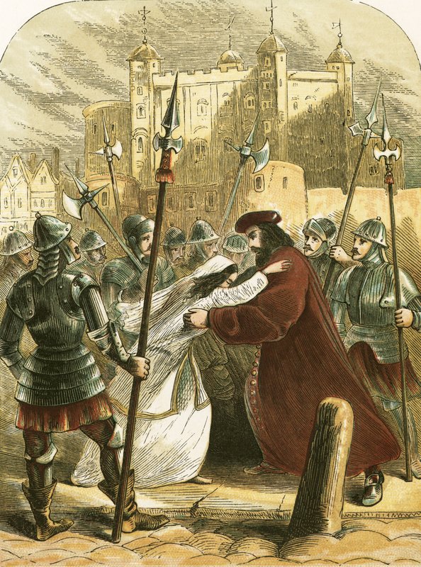 Sir Thomas More, on His Way to Execution by English School
