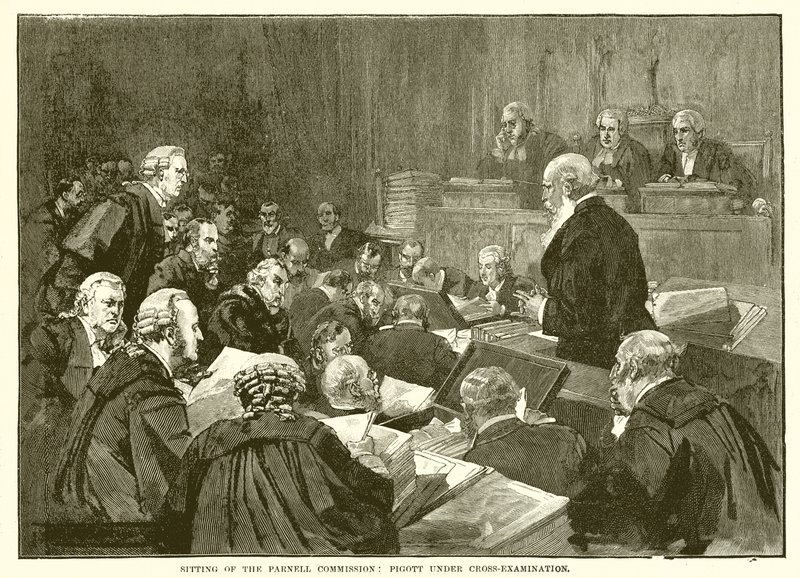 Sitting on the Parnell Commission: Pigott under Cross-Examination by English School