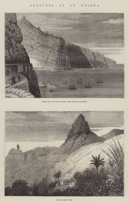 Sketches at St Helena by English School