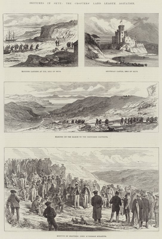 Sketches in Skye, the Crofters