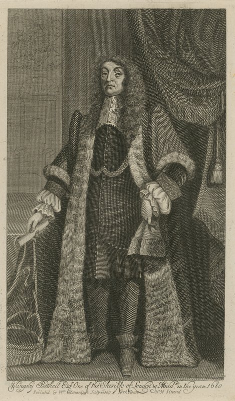 Slingsby Bethell, Sheriff of London and Middlesex in the year 1680 by English School