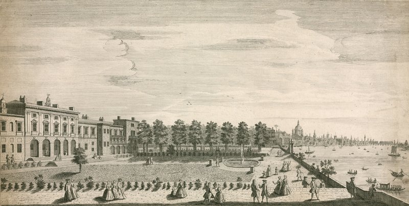 Somerset House, The Strand, London by English School