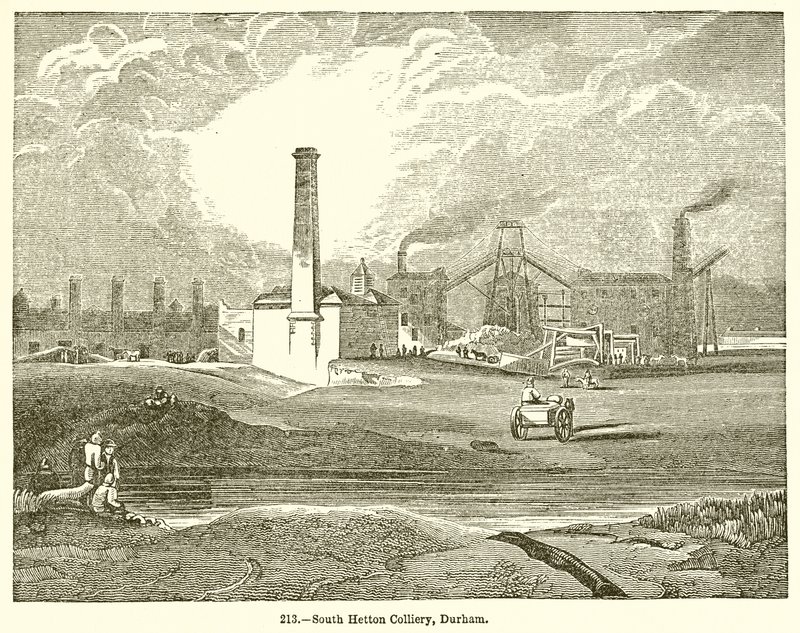 South Hetton Colliery, Durham by English School